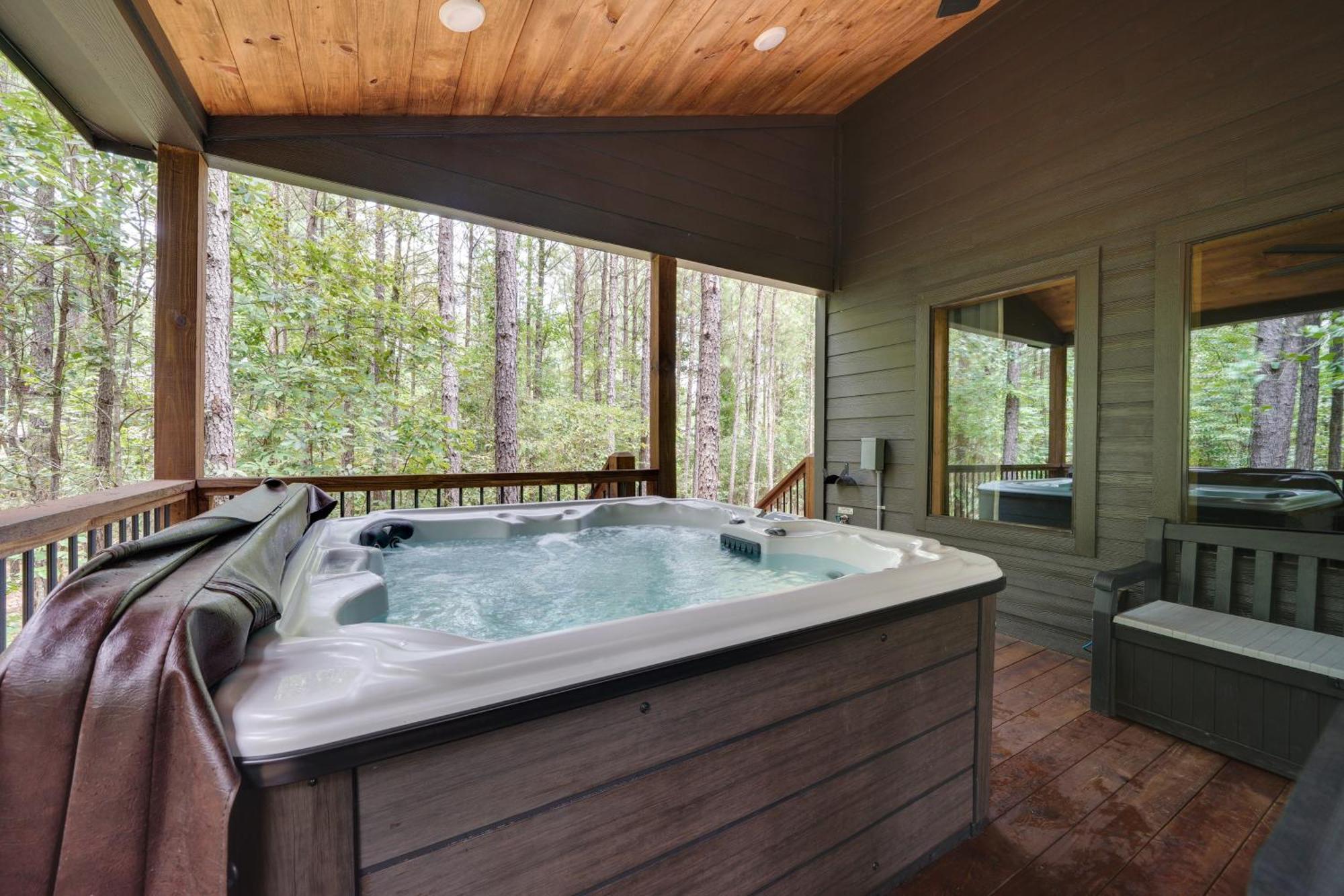 Sutton Ridge Cabin Rental Hot Tub And Swing Set! 布罗肯鲍 外观 照片