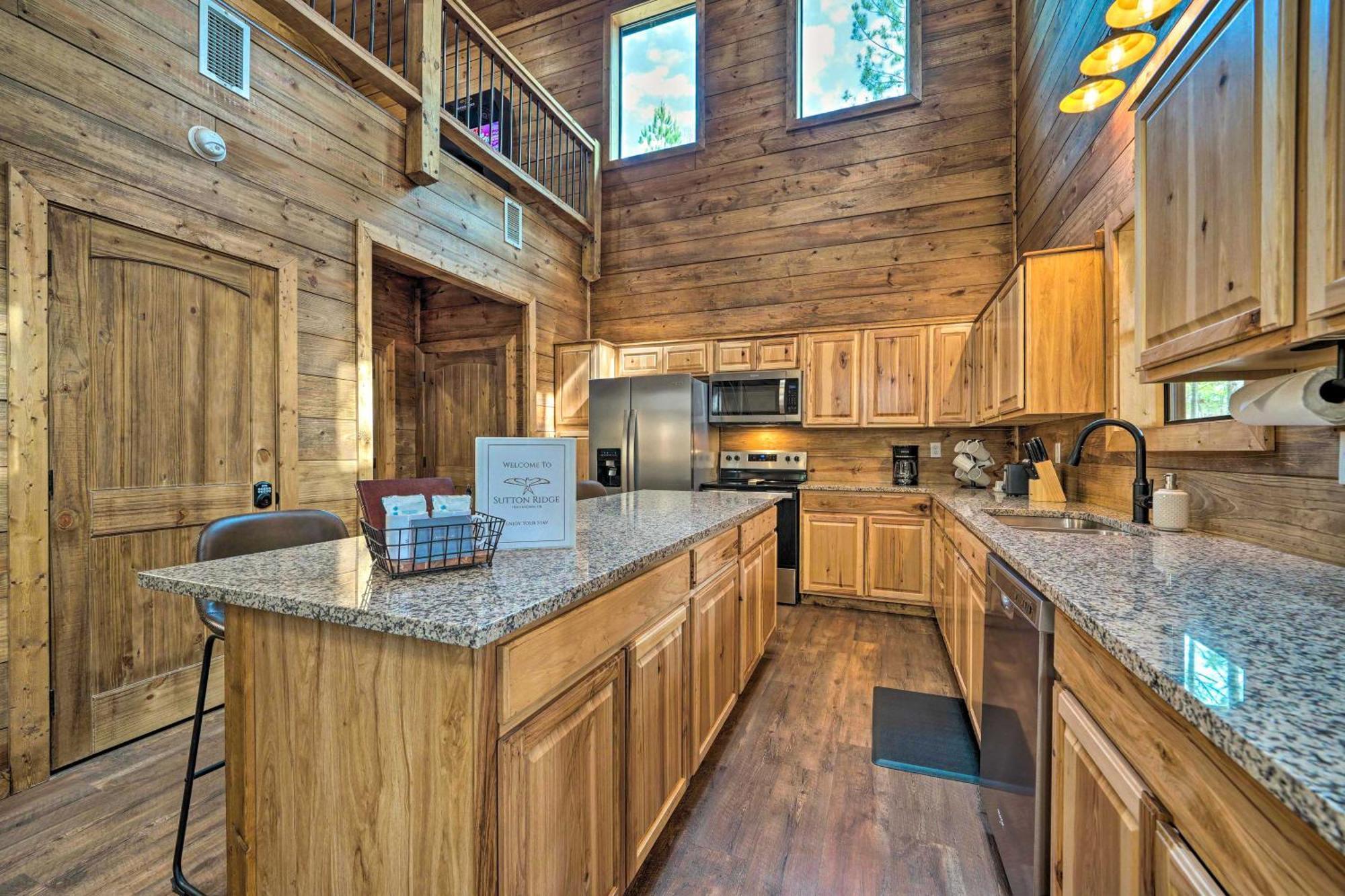 Sutton Ridge Cabin Rental Hot Tub And Swing Set! 布罗肯鲍 外观 照片