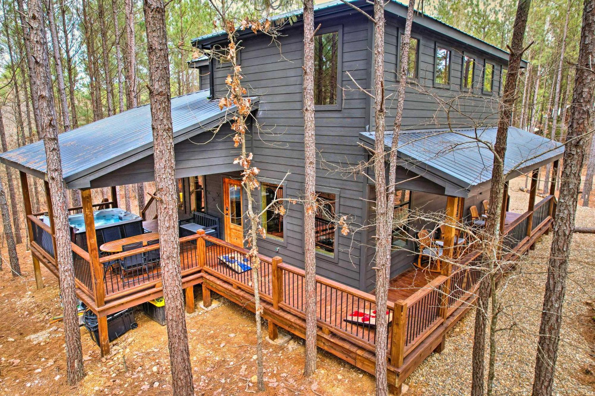 Sutton Ridge Cabin Rental Hot Tub And Swing Set! 布罗肯鲍 外观 照片